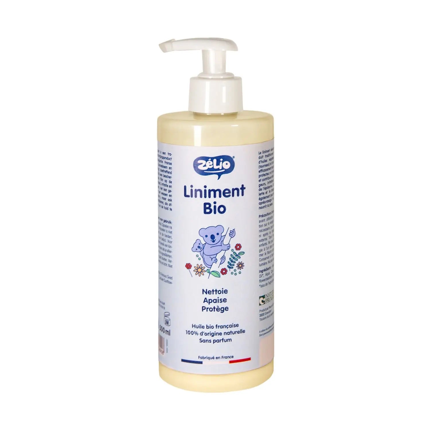 Liniment oléo-calcaire bio Zélio 500ml