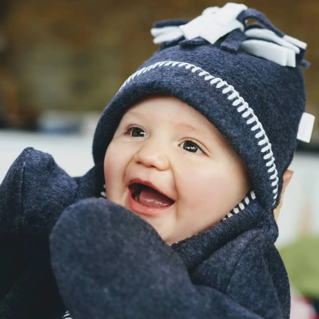 Couverture étoile Tuppence and Crumble - Dove grey - Lilinappy