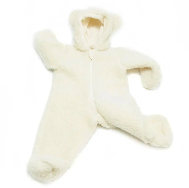 Combinaison en laine Alwero naturel