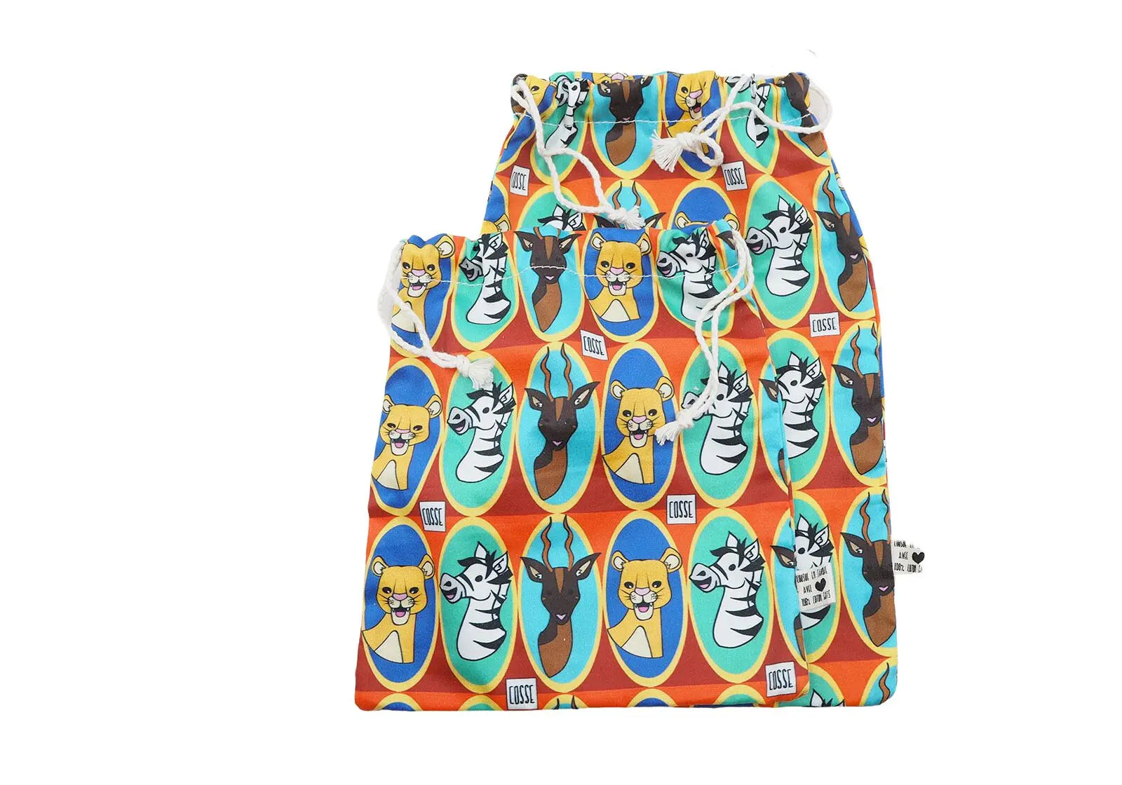 Sac à vrac en coton bio Cosse Nature - Cartoon Cosse Nature