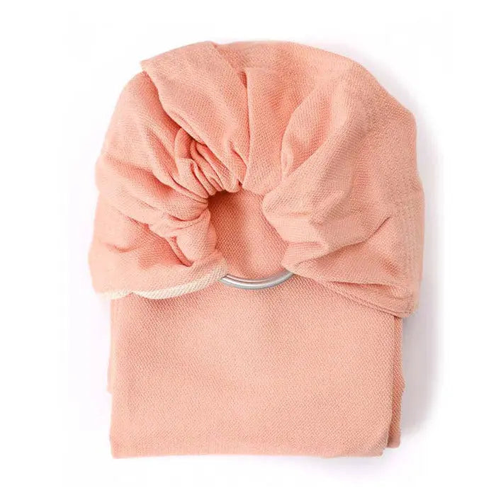 Porte-bébé Sling Sergé Brisé Néobulle Rose Abélia