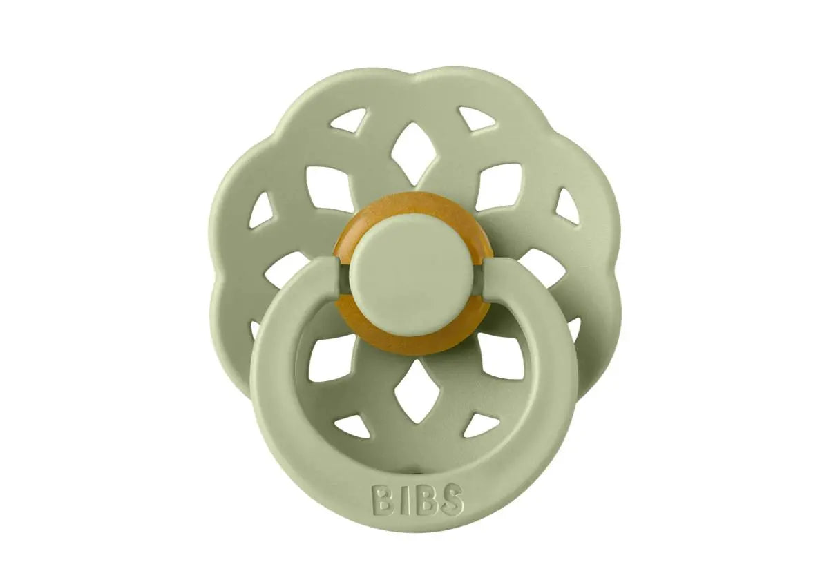 Tétine en caoutchouc naturel Bibs - Bohème Vert sauge - Lilinappy