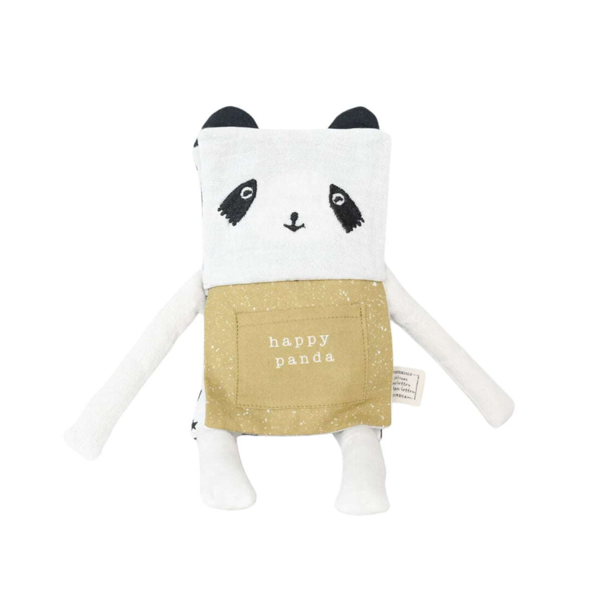 Panda Flippy Friend en coton bio Wee Gallery - Lilinappy