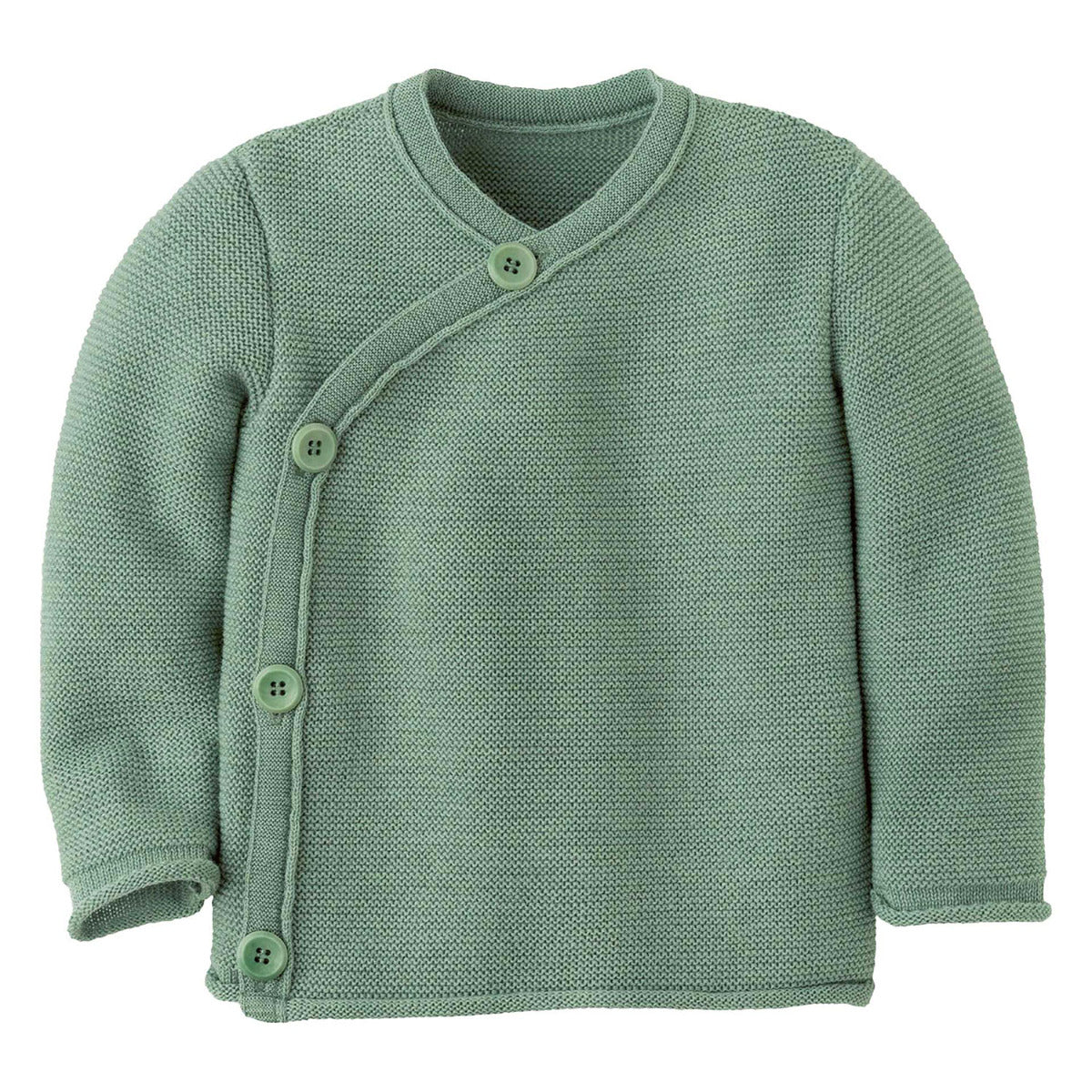 Gilet bébé en laine mérinos Disana - Jade