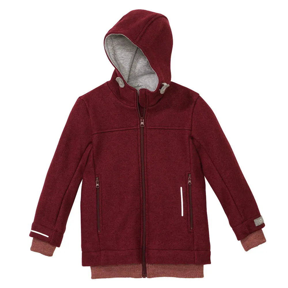 Manteau pour enfants en laine bouillie Disana Cassis