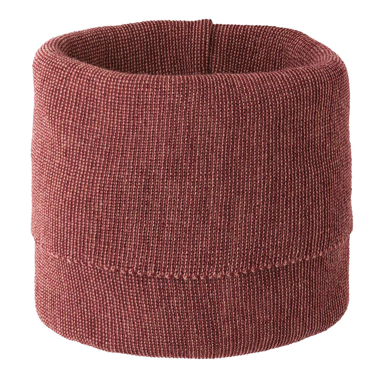 Tour de cou en laine mérinos Disana - Cassis-soft pink