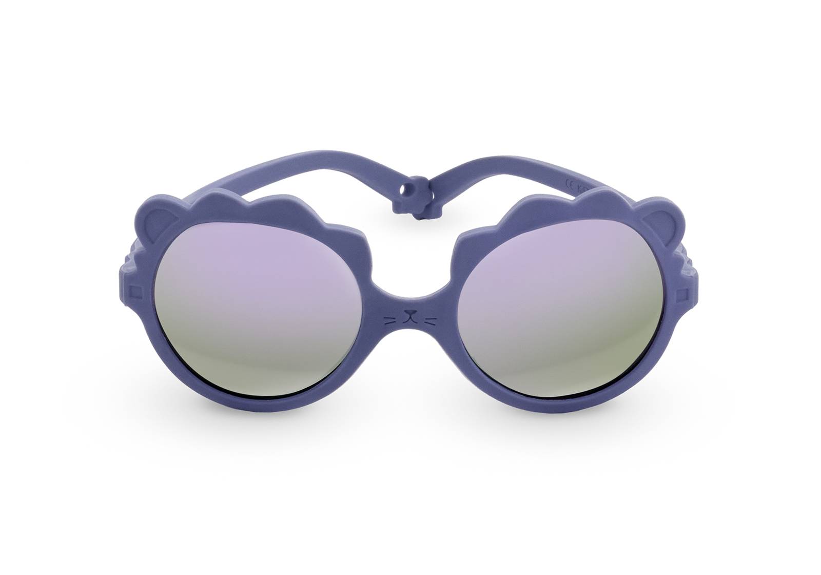 Lunettes de soleil Lion KI ET LA - Lilas 0-12 mois - Lilinappy