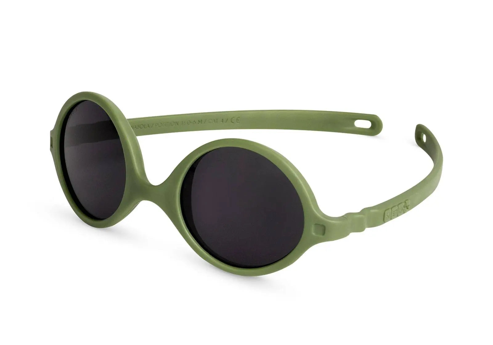 Lunettes de soleil Sun Baby 0-1 an KI ET LA - Kaki - Lilinappy