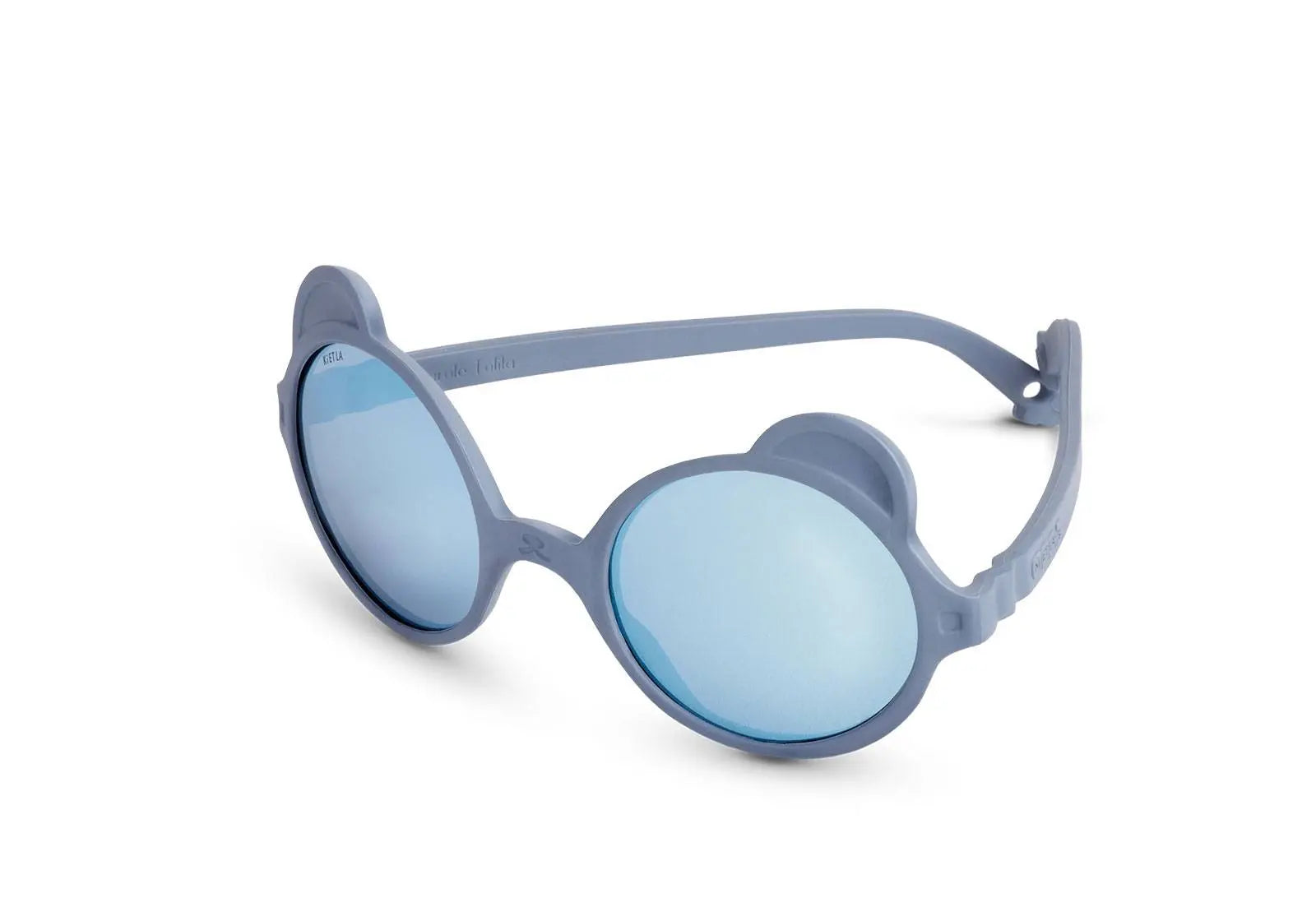 Lunettes de soleil Ourson KI ET LA - Bleu argenté - Lilinappy