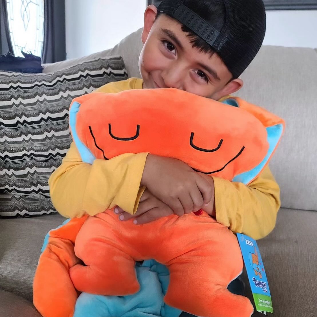 Peluche sensorielle Bumpas - Zeek - Lilinappy