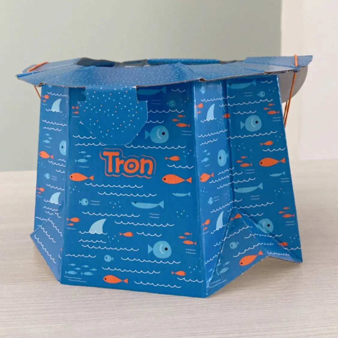 Pot jetable TRON – Flamants roses - Lilinappy