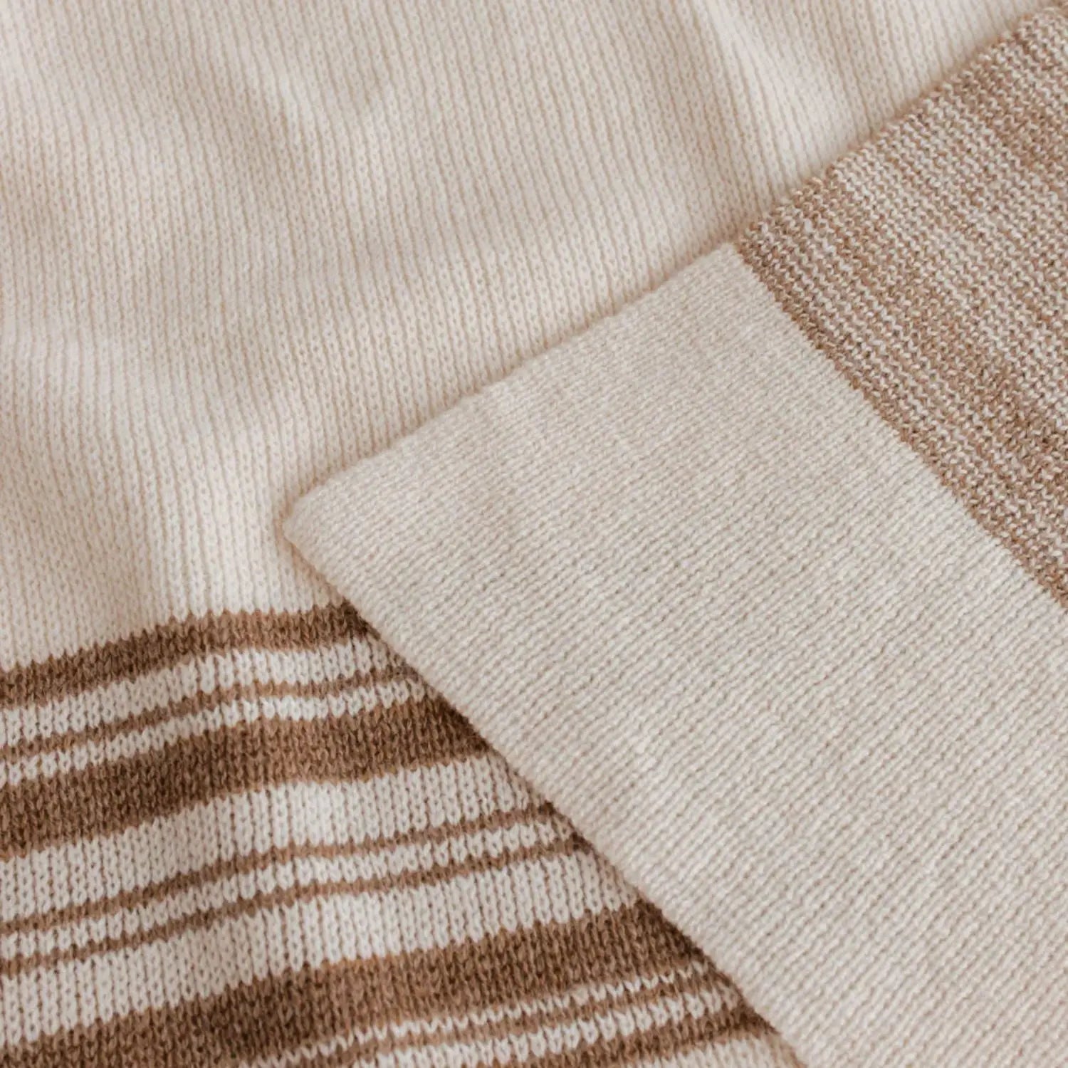 Couverture Gilbert en laine mérinos extra-fine HVID – Walnut 