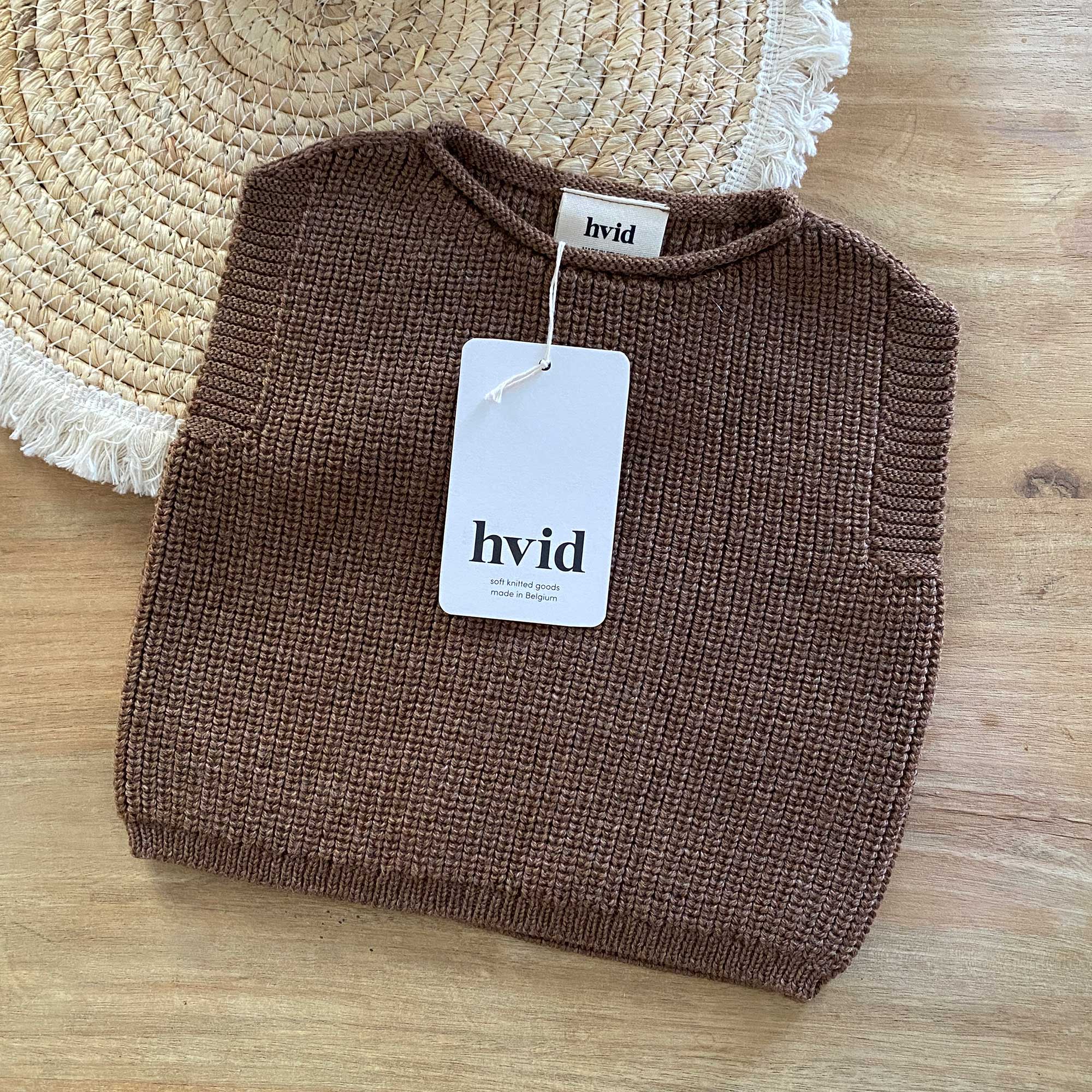 Gilet bébé en laine mérinos Harvey HVID 