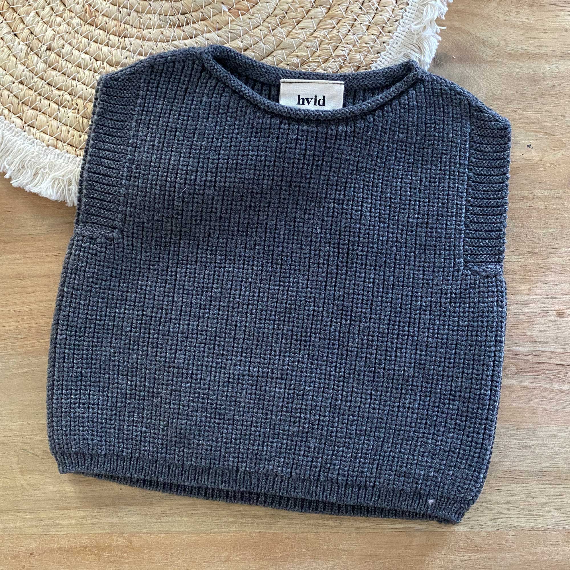 Gilet bébé en laine mérinos Harvey HVID 