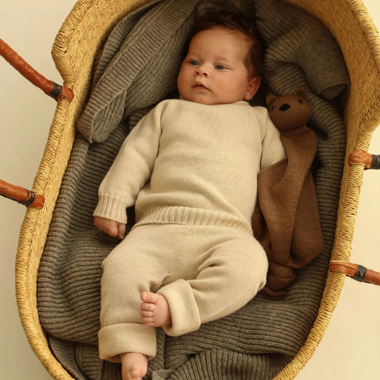 Pantalon bébé en laine mérinos Guido HVID 