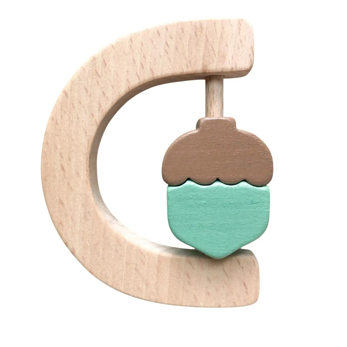 Hochet gland en bois pour bébé KMR Childwood
