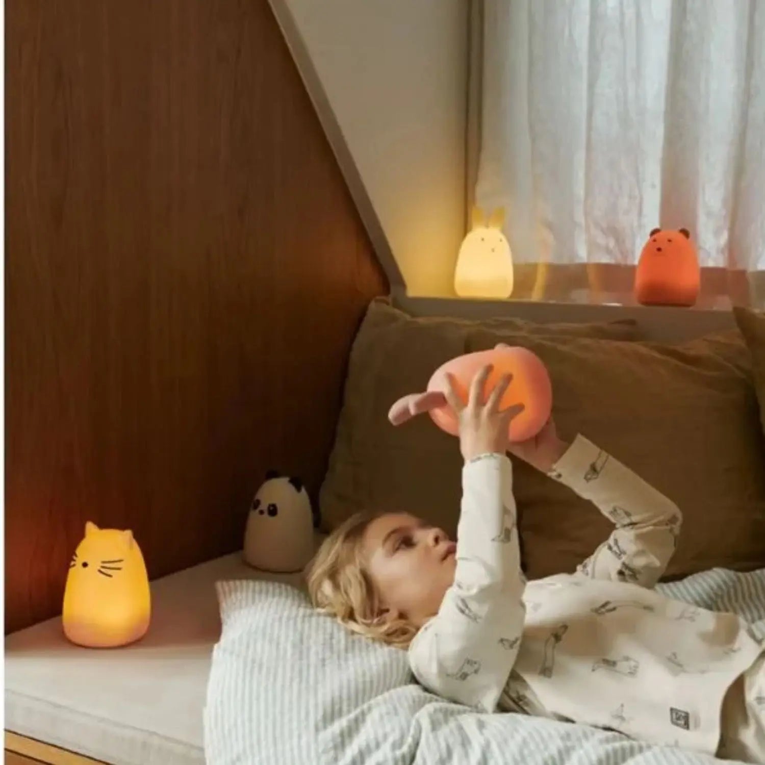Veilleuse Rechargeable Liewood - Lapin crème