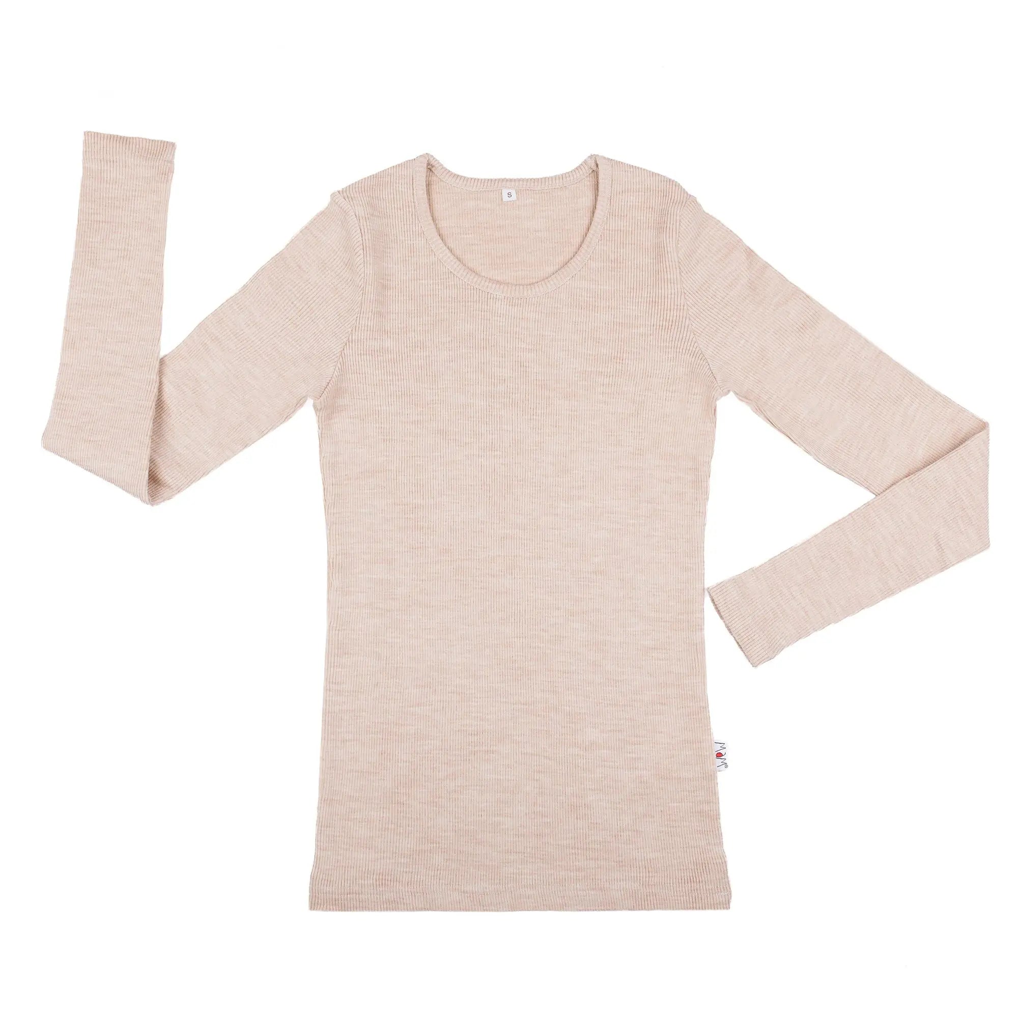 T-Shirt femme en laine Manymonths MaM 