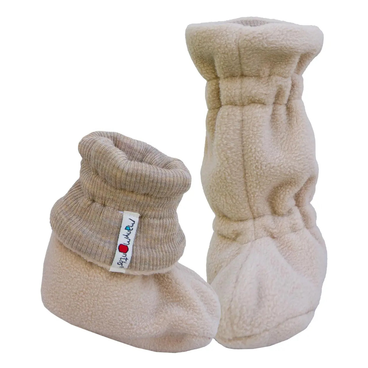Chaussons de portage bébé en laine mérinos Manymonths 