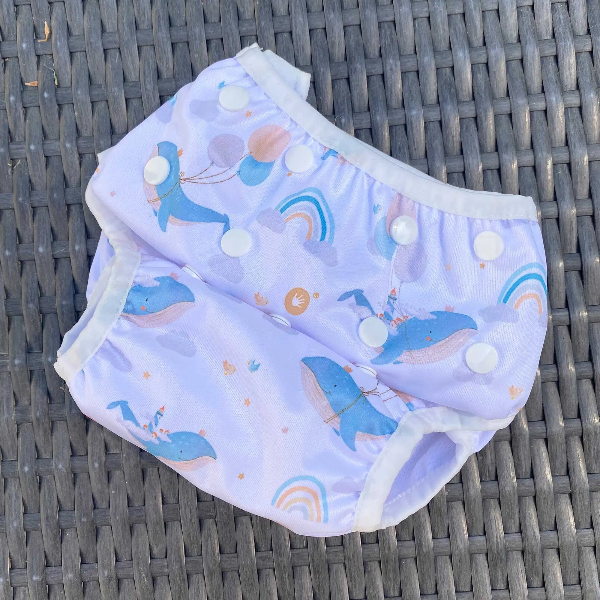 Couche de bain XKKO - Baleines 