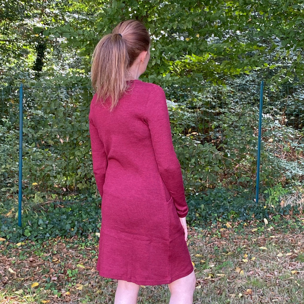 Robe/Tunique Saaga en Laine Mérinos MaM - Lilinappy