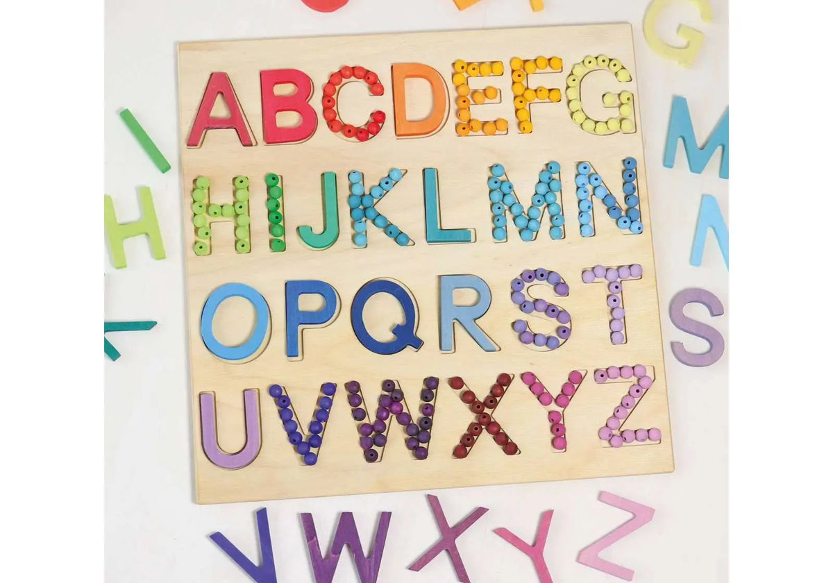 Puzzle alphabet en bois grimm's Grimms