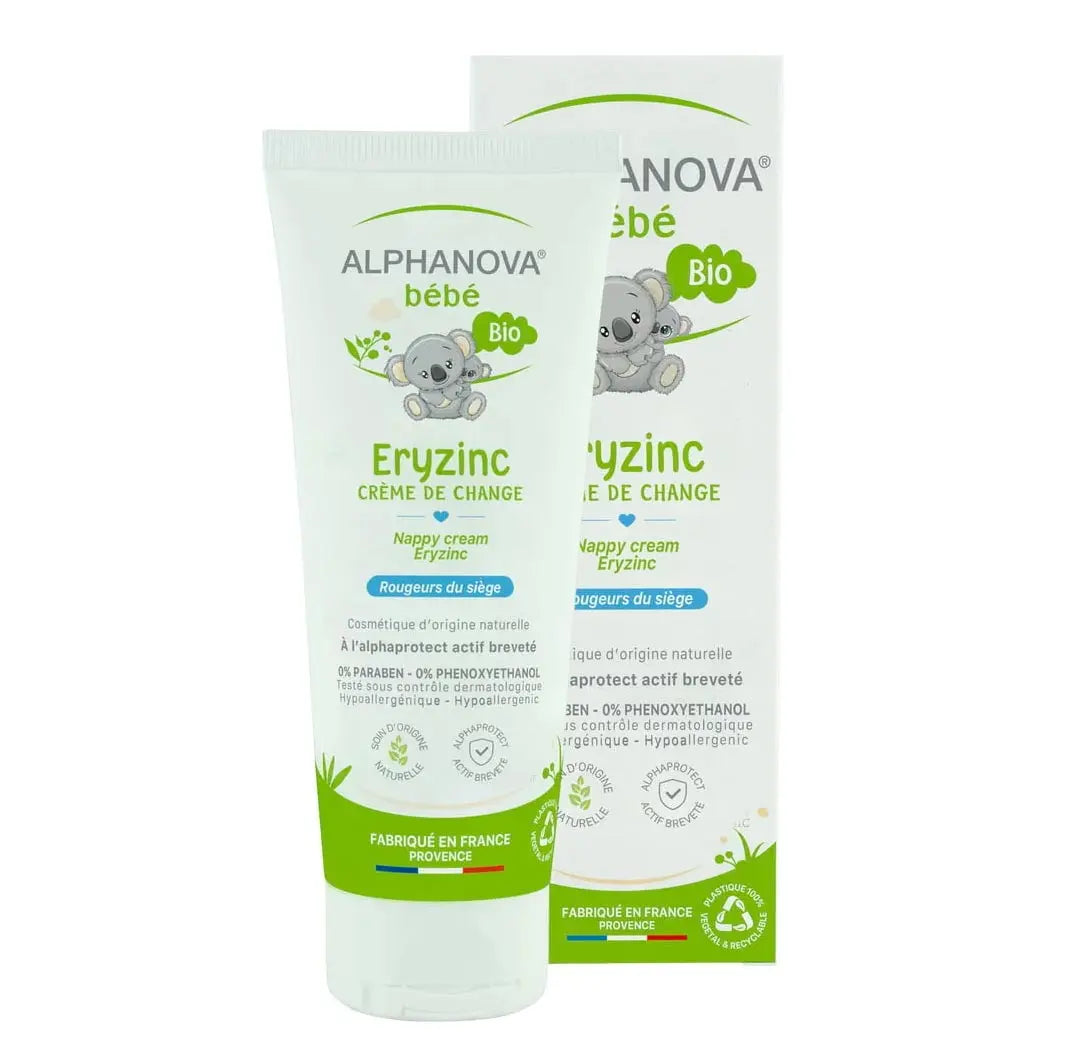 Eryzinc crème pour le change Alphanova