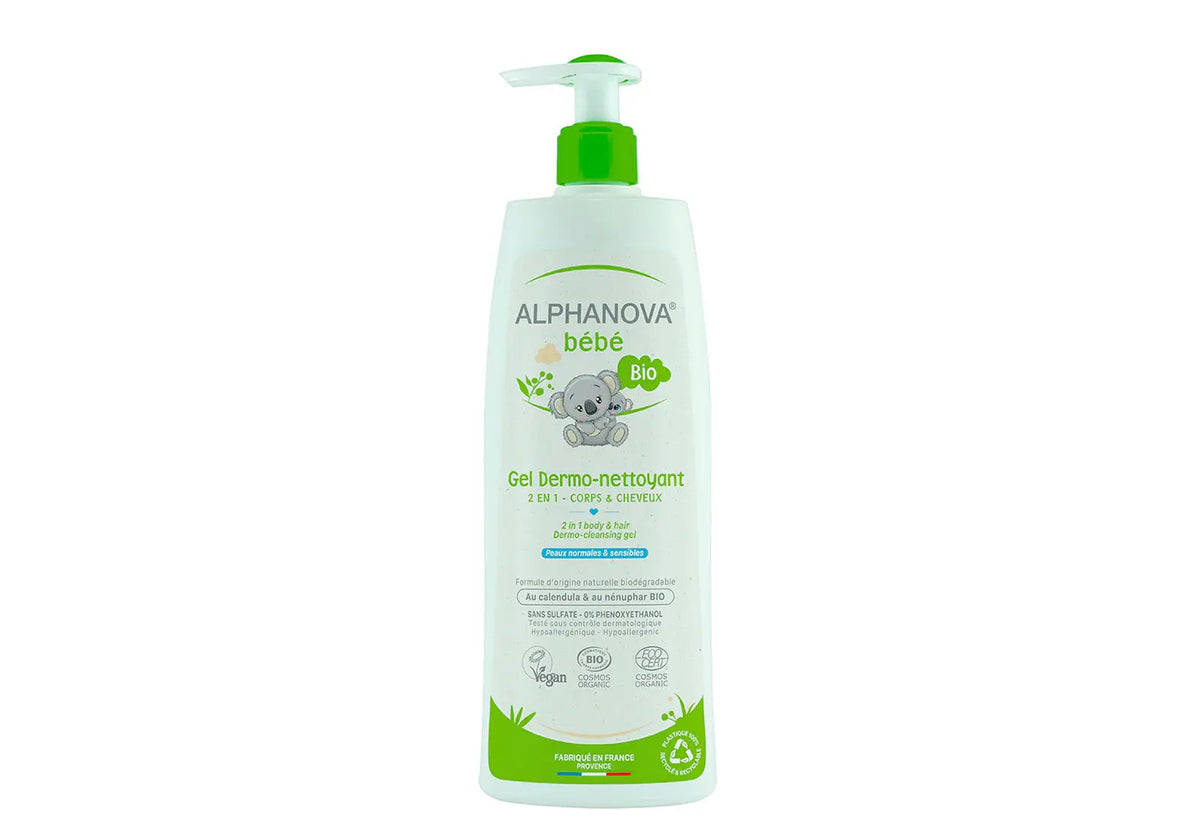 Gel Dermo-nettoyant Bio bébé Alphanova