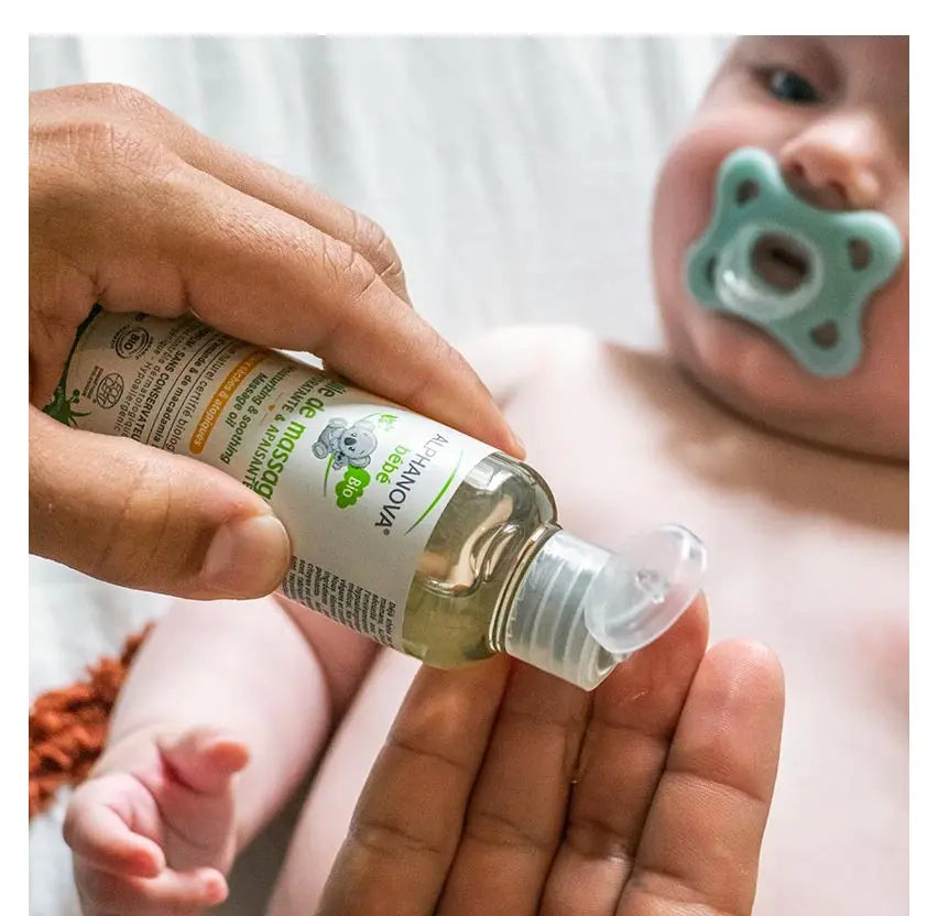 Huile de massage bio Alphanova