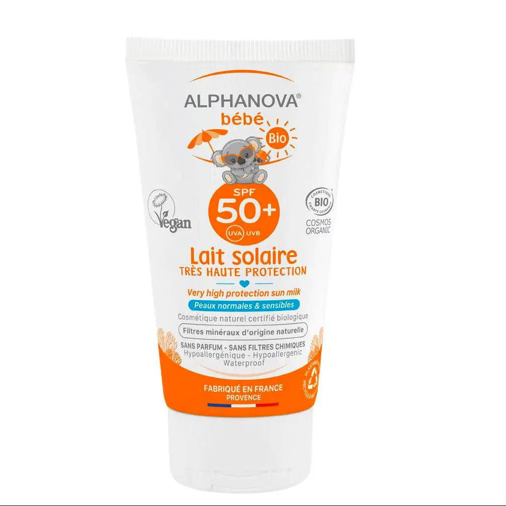 crème solaire bébé Alphanova bio