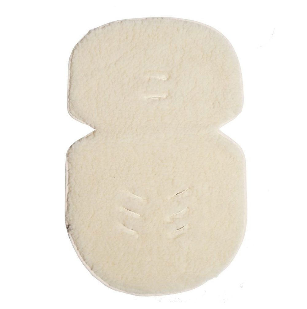 Assise de poussette réversible laine/lin Alwero