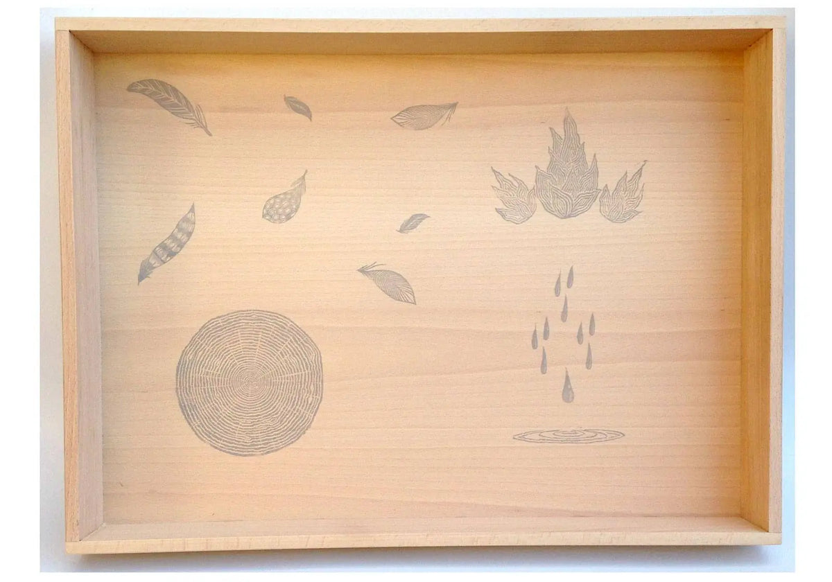Plateau de jeu en bois Grapat