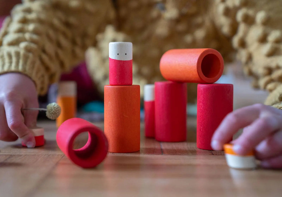36 pièces en bois Grapat -  LO Grapat