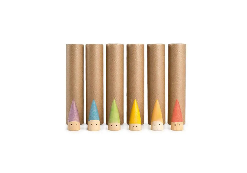 Lot de 6 bébés bâtonnets en bois Grapat Grapat