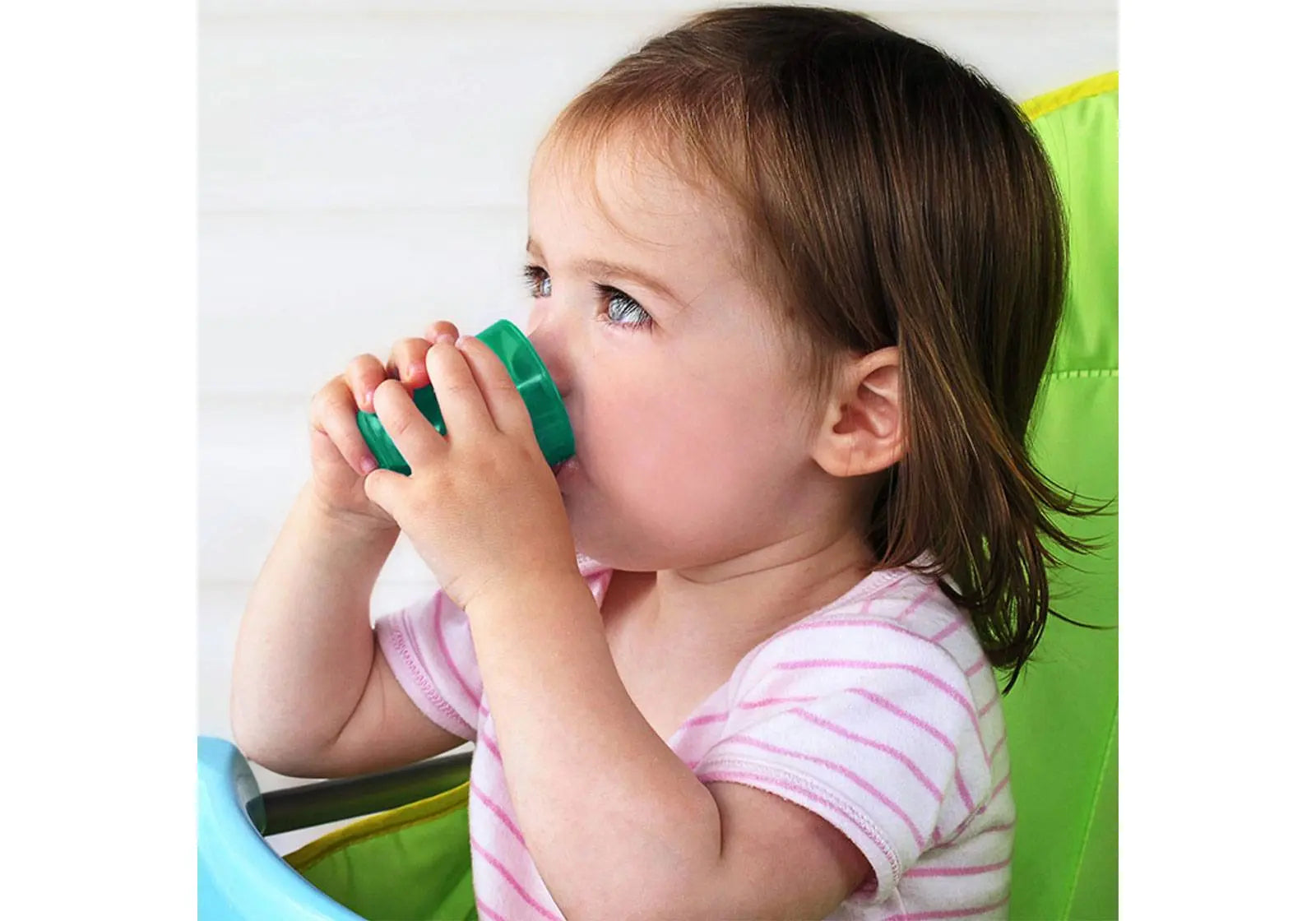 Lot de 4 Mini tasses Babycup - Bleu - Lilinappy