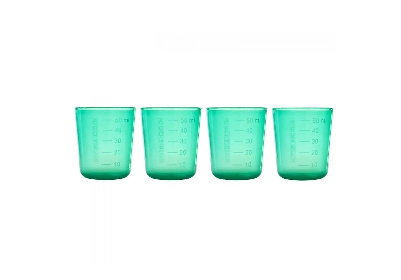 Lot de 4 mini tasses d'apprentissage Babycup - Vert