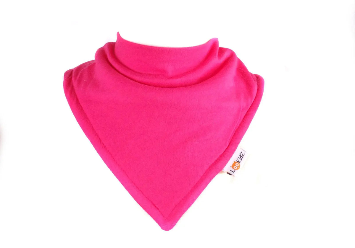 Bavoir bandana Lookidz Framboise