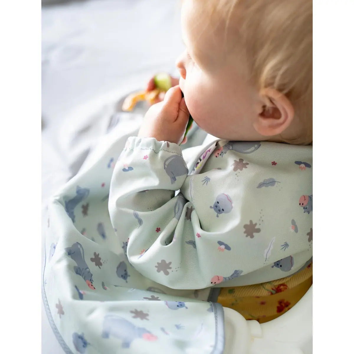 Bavoir supplémentaire pour Kit Tidy Tot - Hippos - Lilinappy