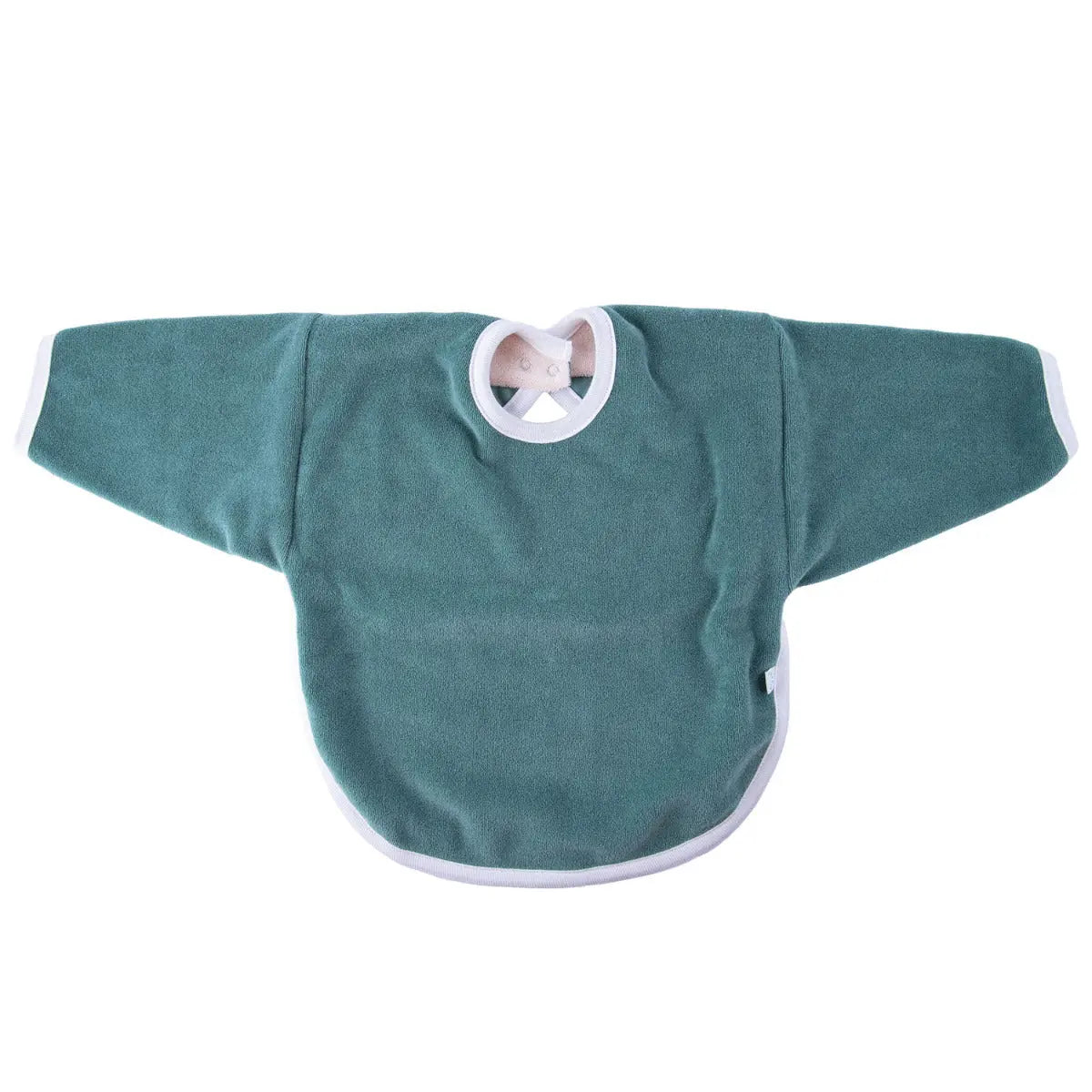 Bavoir manches longues coton bio - Popolini | Lilinappy