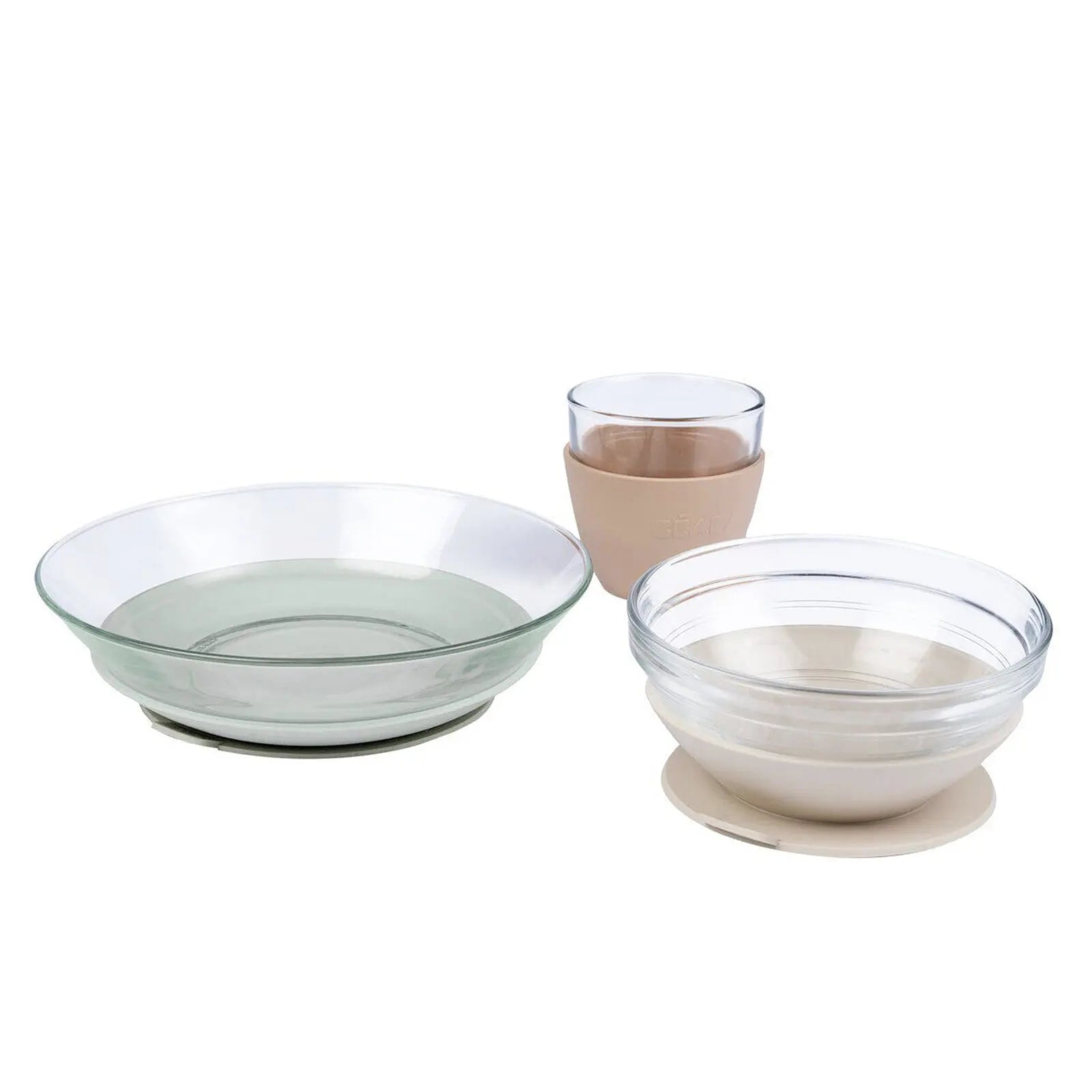 Coffret repas bébé en verre Béaba x Duralex - Natural 