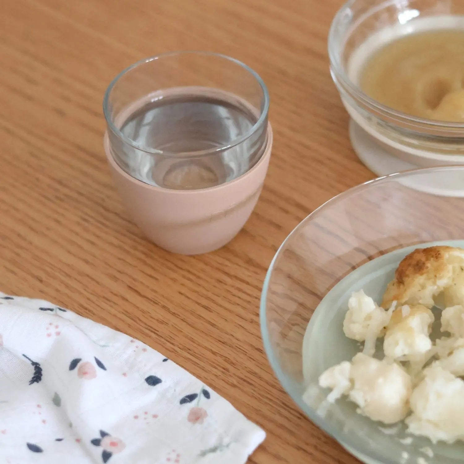 Coffret repas bébé en verre Béaba x Duralex - Natural 