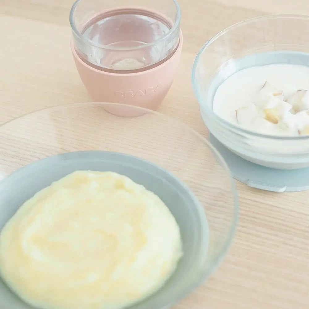 Coffret repas bébé en verre Béaba x Duralex - Natural 