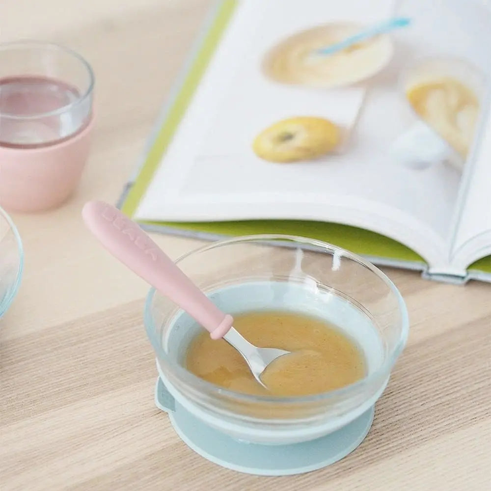 Coffret repas bébé en verre Béaba x Duralex - Natural 