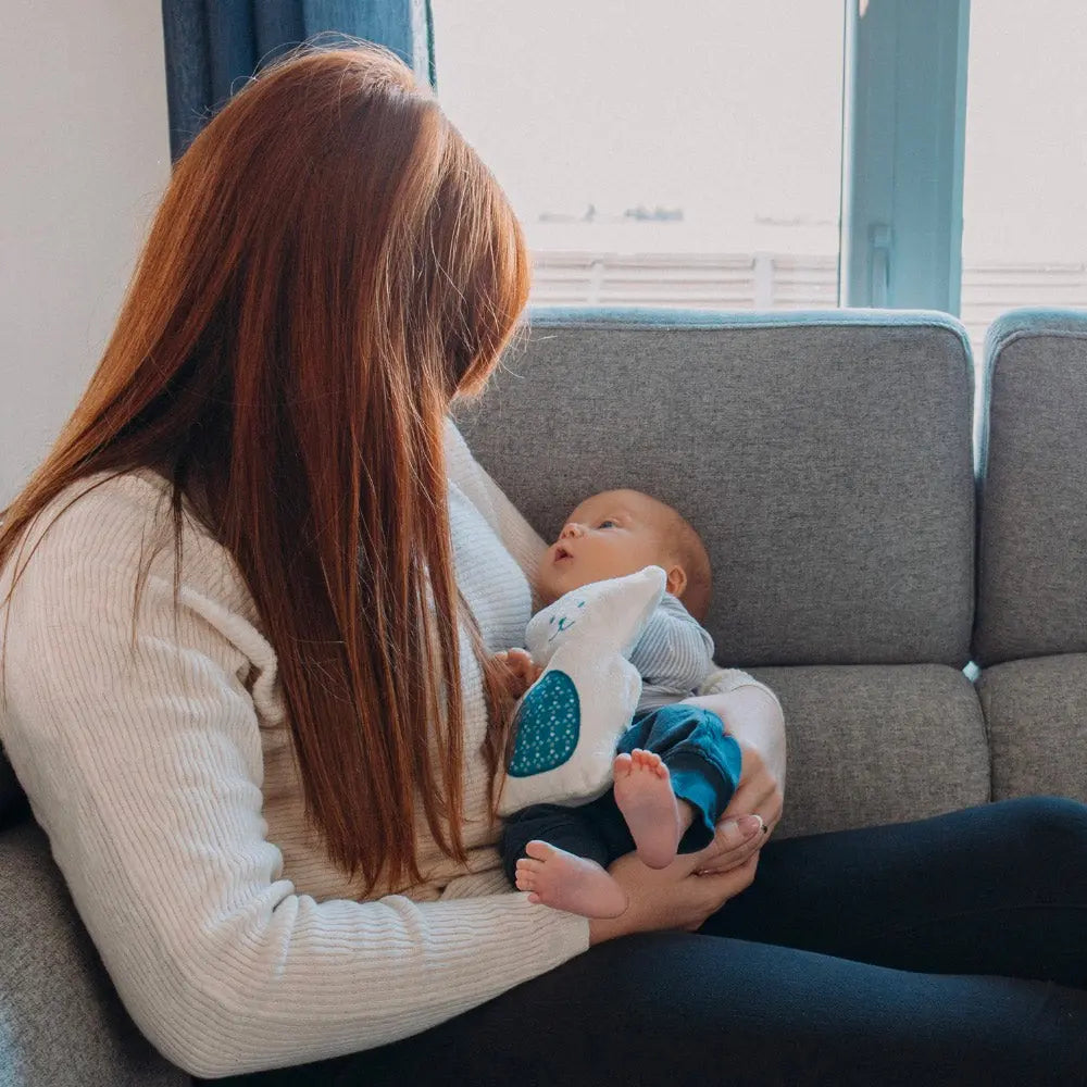 Bouillotte ourson thérapeutique Béké-Bobo - Dinos - Lilinappy