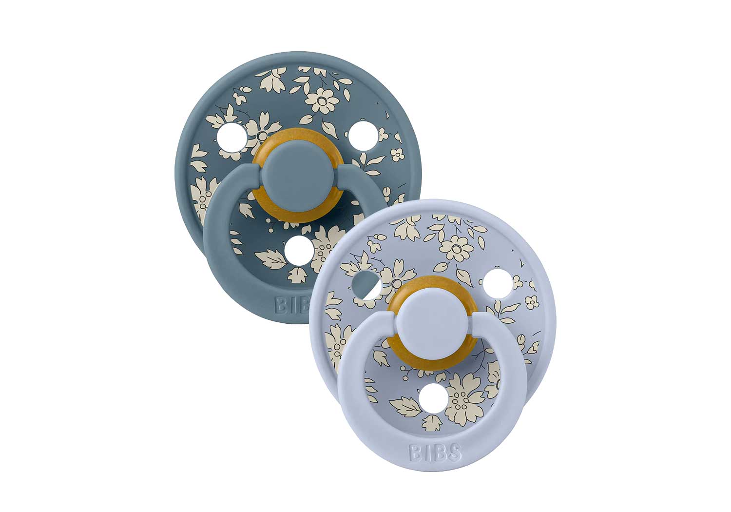 Tétines en caoutchouc naturel Bibs Capel Dusty Blue Mix