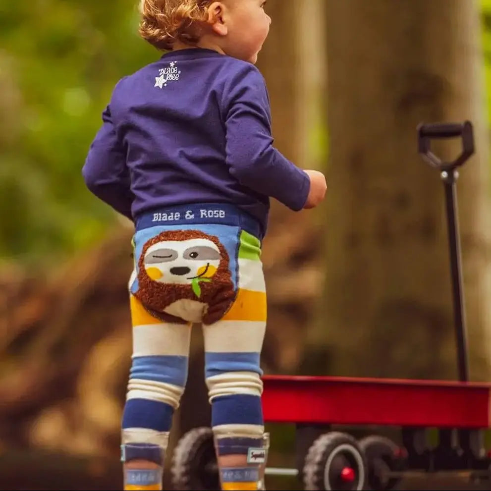 Leggings bébé Blade and Rose - Silas le paresseux - Lilinappy