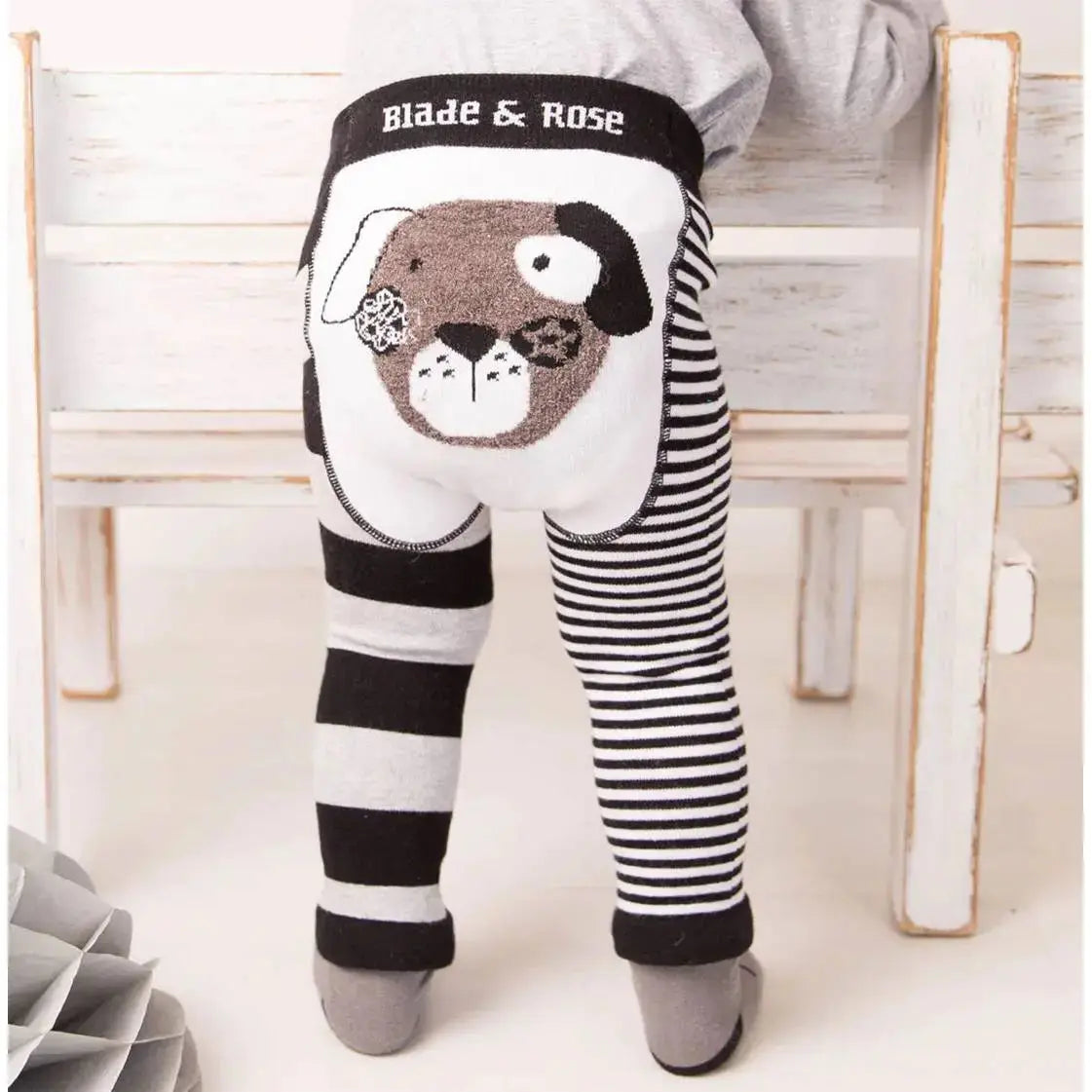 Leggings bébé Blade and Rose - Griff le chien - Lilinappy