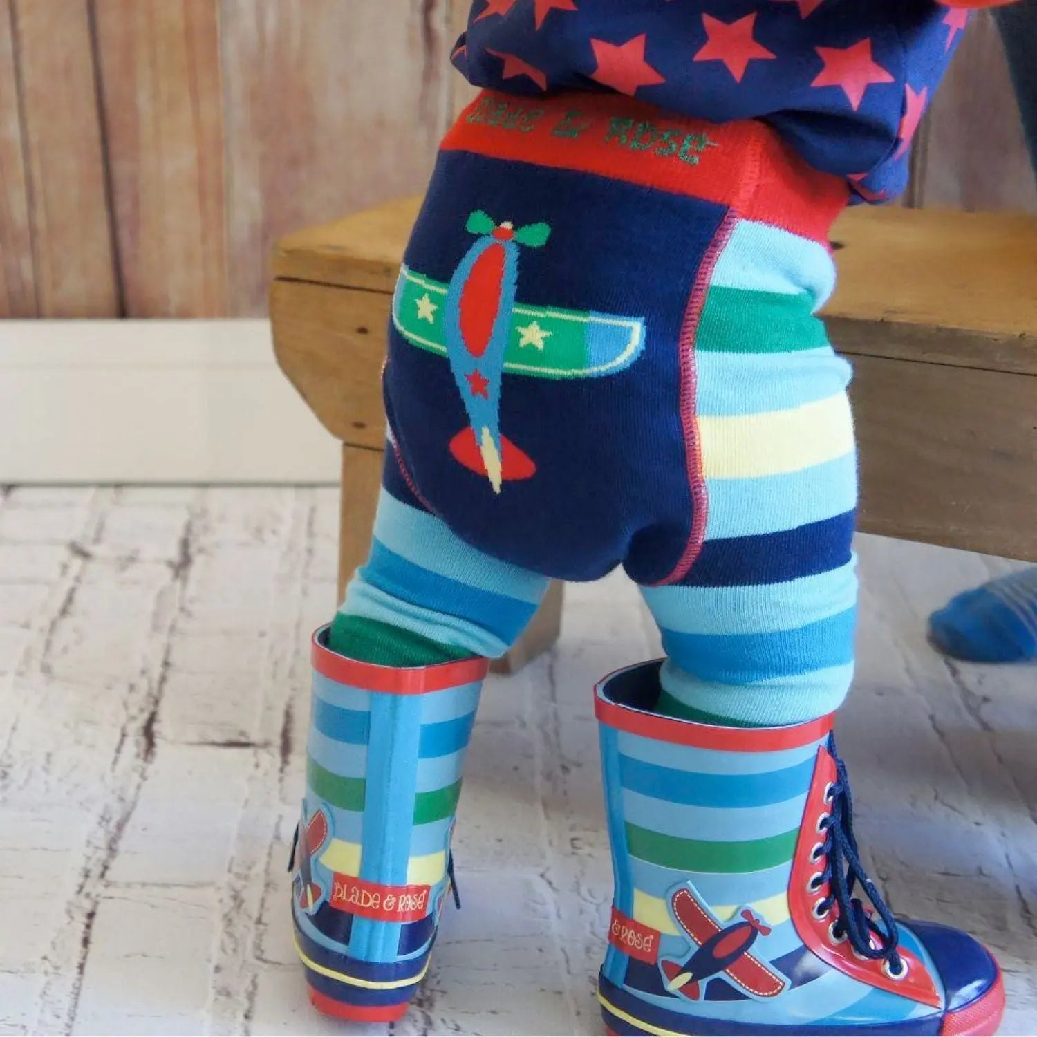 Leggings bébé Blade et Rose Plane 0-6 