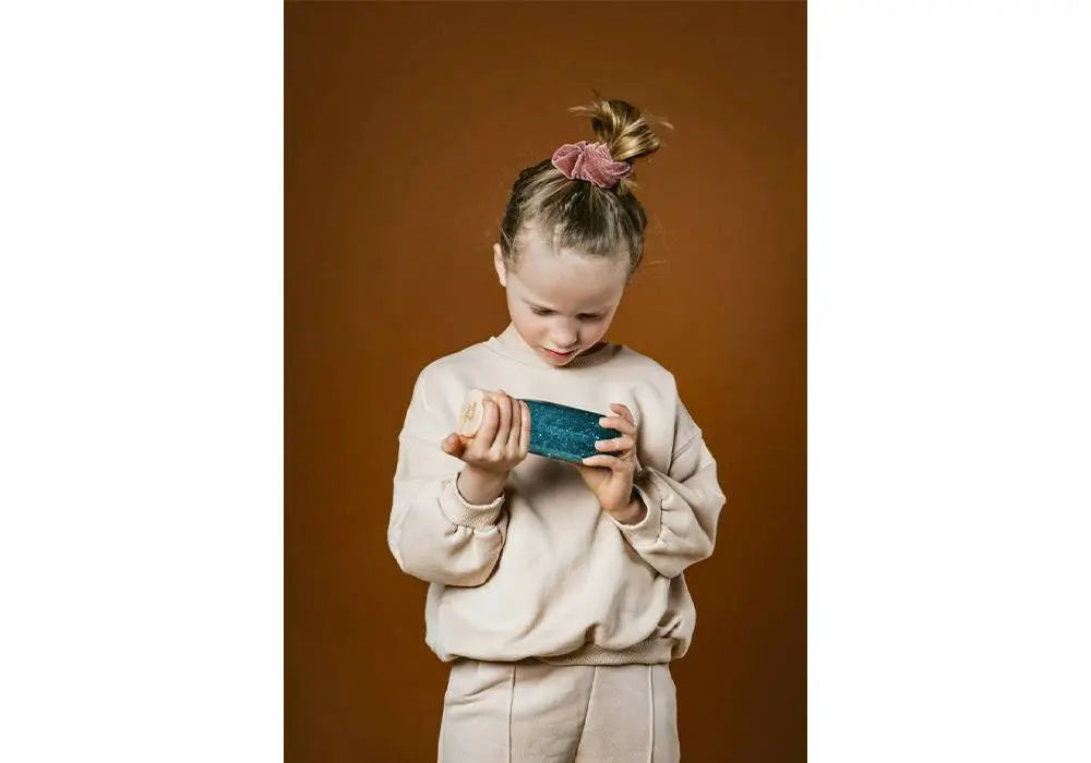 Bouteille sensorielle Petit Boum - Turquoise - Lilinappy