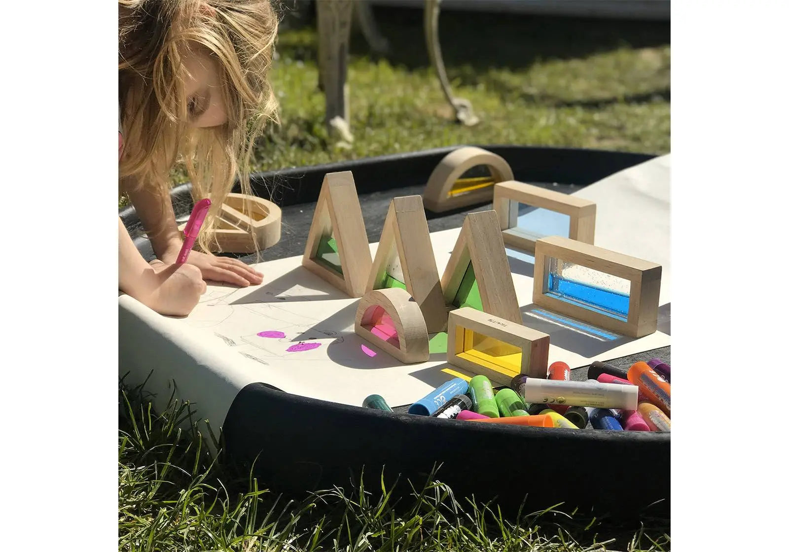 16 blocs sensoriels colorés Tickit Tickit